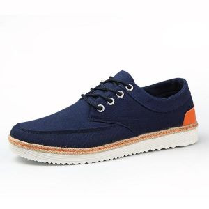 נעלולי פלא נעלי גברים US Size 6.5-11.5 Men Sneakers Canvas Causal Outdoor Sport Flat Comfortable Oxfords Shoes