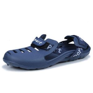 נעלולי פלא נעלי גברים Men Outdoor Beach Elastic Waterproof Sandal Shoes