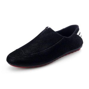 נעלולי פלא נעלי גברים Men Shoes Flats Comfortable Soft Breathable Casual Outdoor Slip On Flats Loafers Shoes