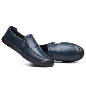 נעלולי פלא נעלי גברים Men Casual Business Shoes Soft Comfy Leather Oxfords