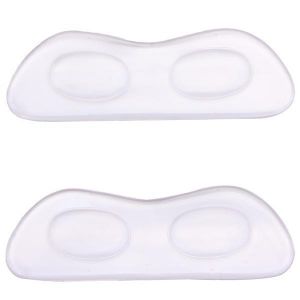 Transparent Silicone Heel Pad Cushion Foot Care Shoe Pads Insoles