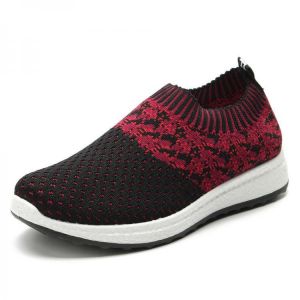 נעלולי פלא נעלי נשים Large Size Women Outdoor Walking Casual Shoes Comfy Sneakers
