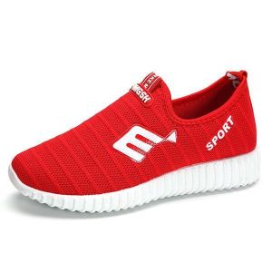 נעלולי פלא נעלי נשים Breathable Mesh Casual Sport Slip On Outdoor Shoes