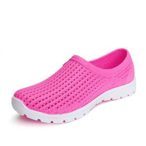 נעלולי פלא נעלי נשים Women Casual Hollow Out Breathable Flat Outdoor Shoes