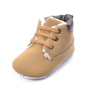 Baby Winter Warm Cotton Padded Soft Sole Casual First Walking Shoes