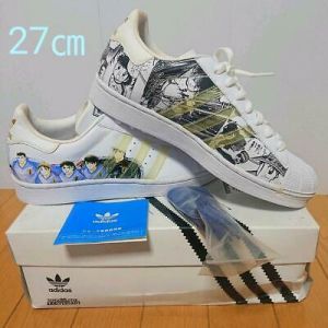 adidas Authentic Super Star 35th Anniversary Captain Tsubasa Sneakers US 9 New