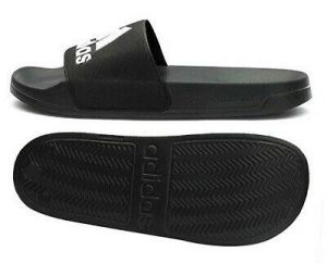 Adidas Men Adilette Shower Slipper Black Shoes Slide Slippers Sandales F34770