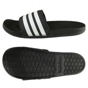 Adidas Adilette CF Plus Cloudfoam Slides Sandals Slipper Black AP9966