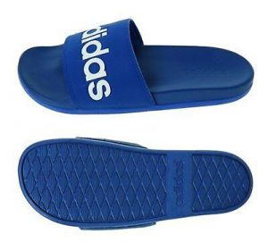 Adidas Men Adilette CF Linear Slipper Blue Shoes Beach Slide Sandales B42208