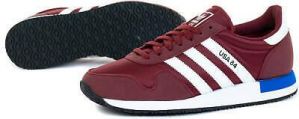 adidas USA 84 Men's Athletic Sneakers Gym Training Shoes Burgundy FV2051
