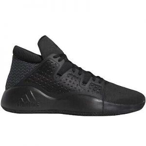 adidas Performance Mens Pro Vision Sports Hi Top Basketball Shoes - Black