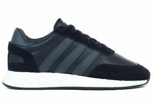 Adidas Originals I-5923 INIKI Leather Shoes Black Casual Sneakers BD7798