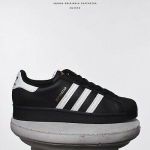 adidas Originals Superstar Men Lifestyle Sneakers Shoes New Black White EG4959