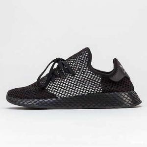 adidas Originals Deerupt Men's Trainers in Black and Silver Reflective Shoes