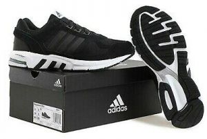 Adidas Men Equipment 10 U Shoes Sneakers Black White Run Casual Boot Shoe FW9974