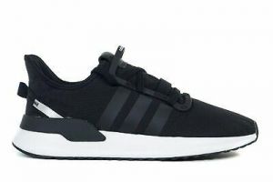 adidas U_PATH RUN Mens Athletic Shoes Cushioned Breathable Mesh Black EE7161