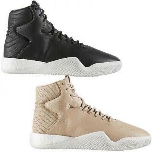 adidas Originals Mens Tubular Instinct Boost Hi Top Lace Up Casual Trainers