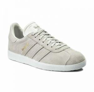 Original Adidas Gazelle Herren Mode Sneakers - BZ0027 Grau