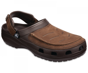 נעלולי פלא נעלי קרוקס Crocs Mens Yukon Vista Clog Leather Comfortable Soft Supportive