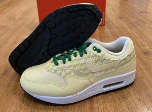 נעלולי פלא נעלי NIKE Nike Air Max 1 ‘Lemonade’ In Hand MEN SZ 9.5 CJ0609-700 READY TO SHIP! Half Box