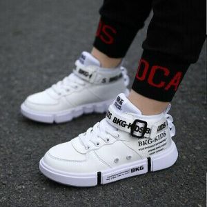 נעלולי פלא נעלי ילדים Kids Running Shoe High Top Sneaker Casual Athletic Walking Sneakers for boy Girl