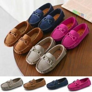 נעלולי פלא נעלי ילדים Boys Girls Kids Children Loafers Oxford Flats Casual Shoes Slip On Moccasins
