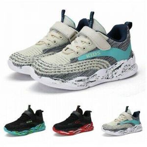 28-39 Kids Boys Girls Sports Athletic Shoes Casual Breathable Running Sneakers L