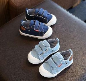 Canvas Children Shoes Boys Sneakers Kids Shoes Jeans Denim Baby Toddler Shoes