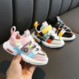 נעלולי פלא נעלי תינוקות Toddler Infant Kids Baby Girls Boys Soft Sole Mesh Running Sport Shoes Sneakers