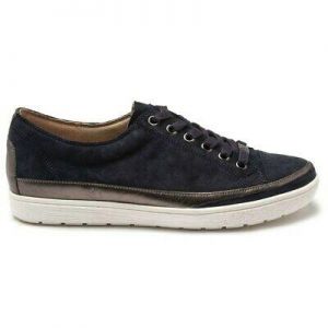 Caprice Womens 23654 Plimsolls Trainers Navy Blue