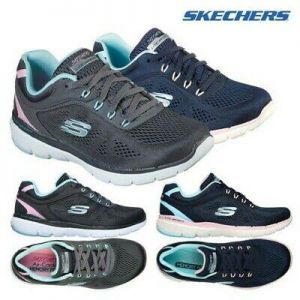 נעלולי פלא נעלי ספורט Skechers Mujer Cómodo Deportivo Flex Appeal 3.0 Regular Zapatillas