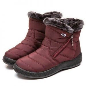 Women Boots 2020 Fashion Waterproof Snow Boots For Winter