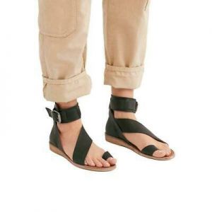 Summer Ladies Orthopedic Sandals Flip Flops Open Toe Shoes Comfy Flat Gifts V5J3