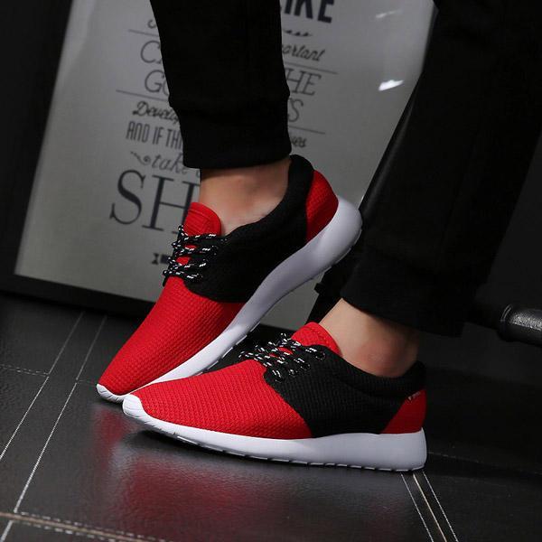 נעלולי פלא נעלי גברים US Size 6.5-10.5 Lace Up Athletic Sport Shoes Breathable Outdoor Walking Shoes