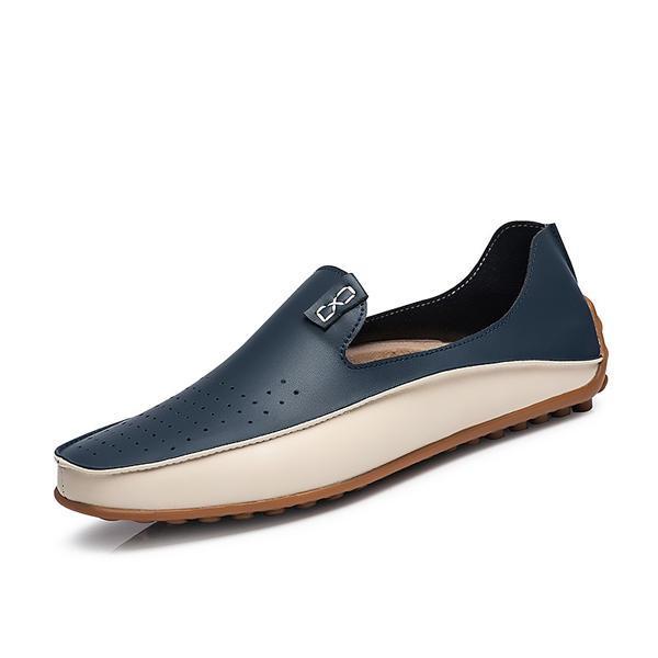 נעלולי פלא נעלי גברים US Size 6.5-11.5 Men Shoes Outdoor Casual Round Toe Slip On Breathable Flats