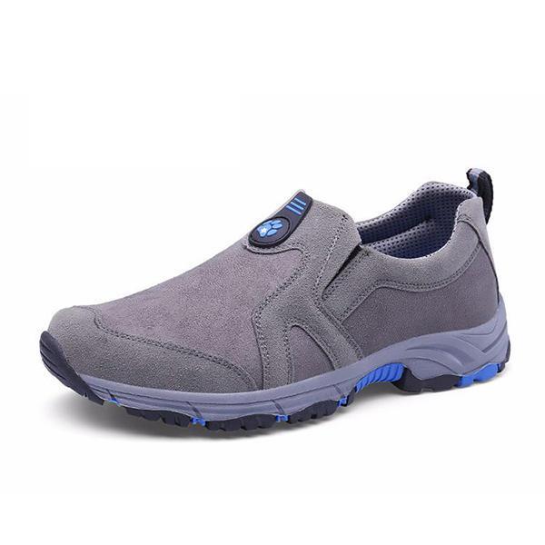 נעלולי פלא נעלי גברים Men Soft Outdoor Hiking Wear Resistance Outsole Slip On Sneakers