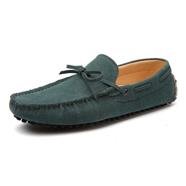 נעלולי פלא נעלי גברים Big Size New Men Breathable Slip-On Flats Casual Loafers Driving Shoes