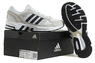 נעלולי פלא נעלי אדידס Adidas Men Equipment 10 U Shoes Sneakers White Gray Run Casual Boot Shoe FW7694