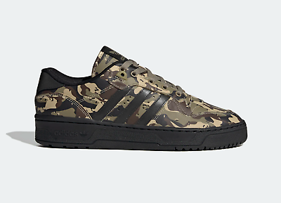 נעלולי פלא נעלי אדידס Adidas Original Rivalry Niedrig Lederschuhe Tarnfarbe Turnschuhe