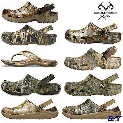 נעלולי פלא נעלי קרוקס CROCS Classic REALTREE Camo Clog LightWeight Breathable Water-Friendly