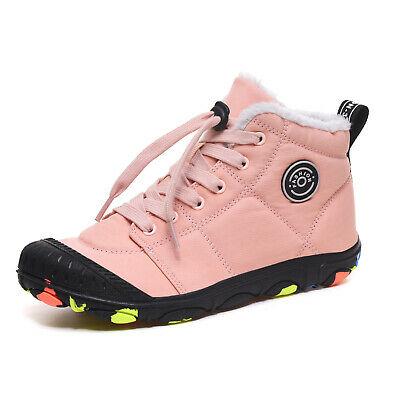 נעלולי פלא נעלי ילדים Kids Ankle Snow Boots Boys Girls Winter Warm Fur Lined Sneakers Cotton Shoes