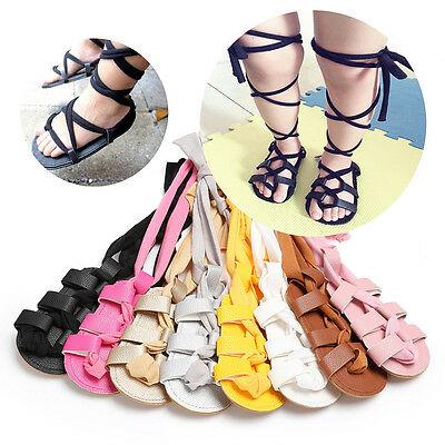 נעלולי פלא נעלי תינוקות Baby Girl Gladiators Sandals Roman Sandles Toddler Kids Summer Boots Crib Shoes